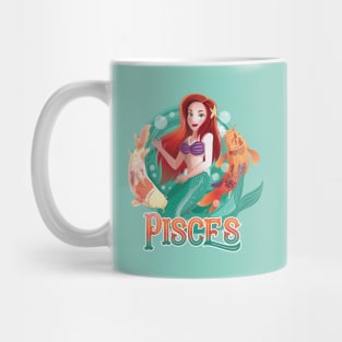 Pisces Mermaid Mug